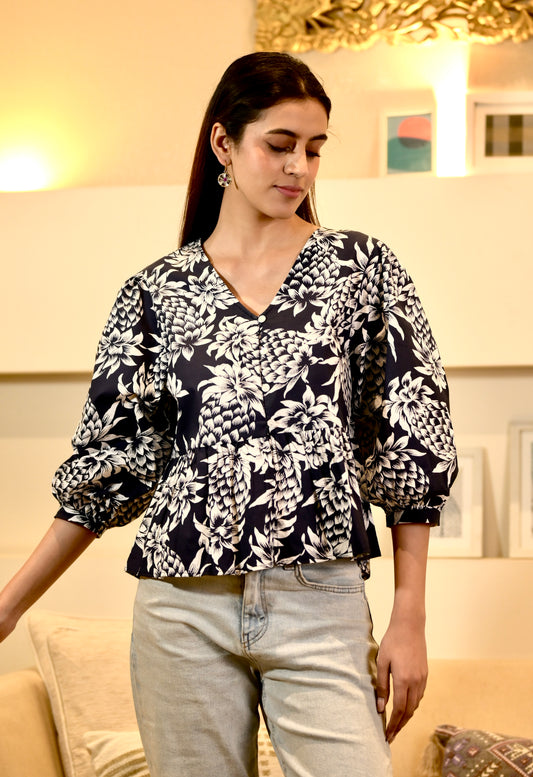 Indigo  Dream Blouse