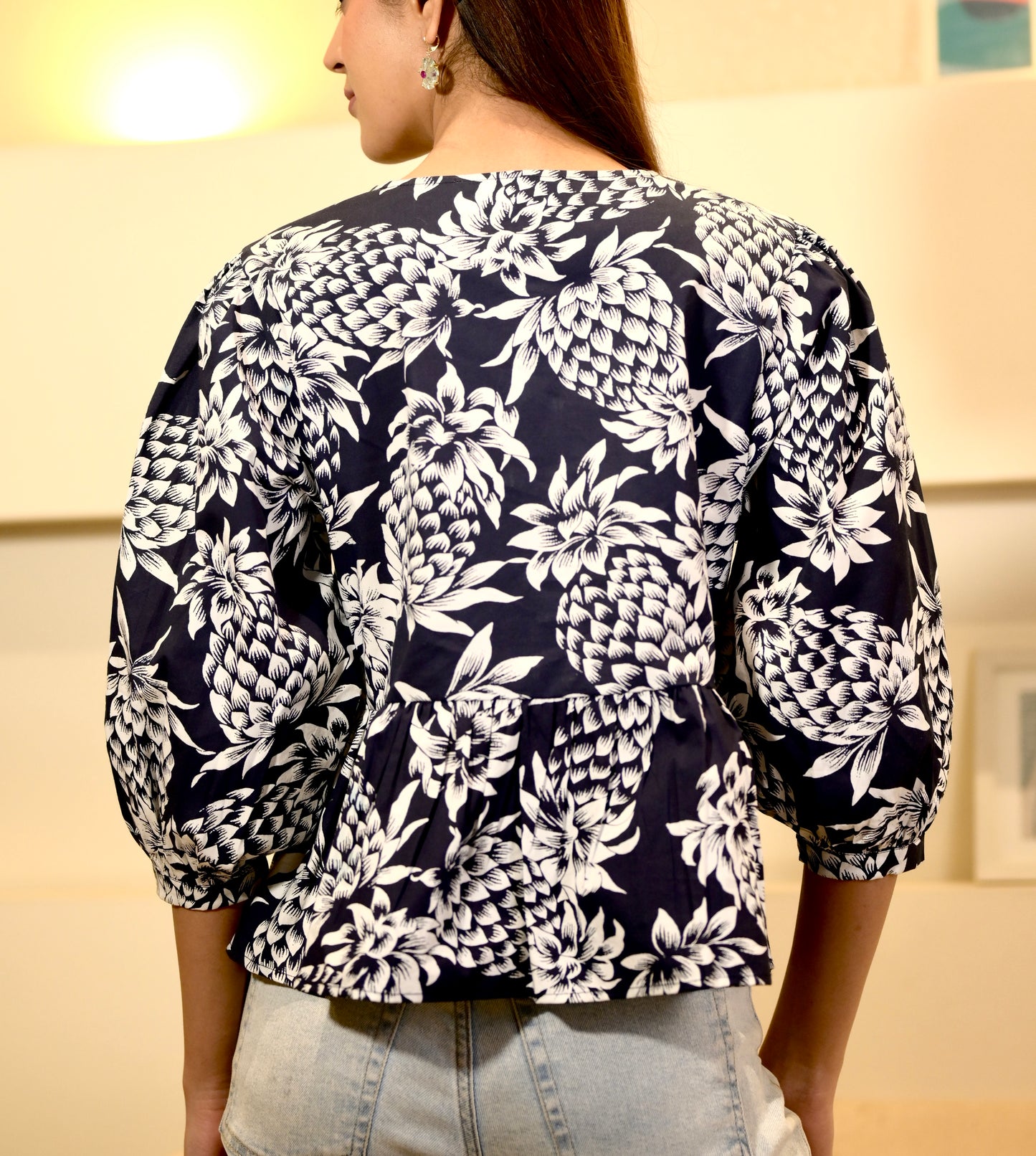 Indigo  Dream Blouse